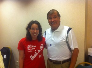 Getting to meet Billy Mills was such an honor. He's a very inspiring runner!!!