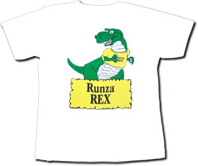 I have the body of a t-rex and I LOVE runzas. Oh crap, I'm the kid's mascot - Runza Rex. 