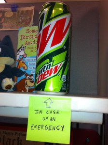 Mountain Dew: fueling academics and LAN parties since 1940.